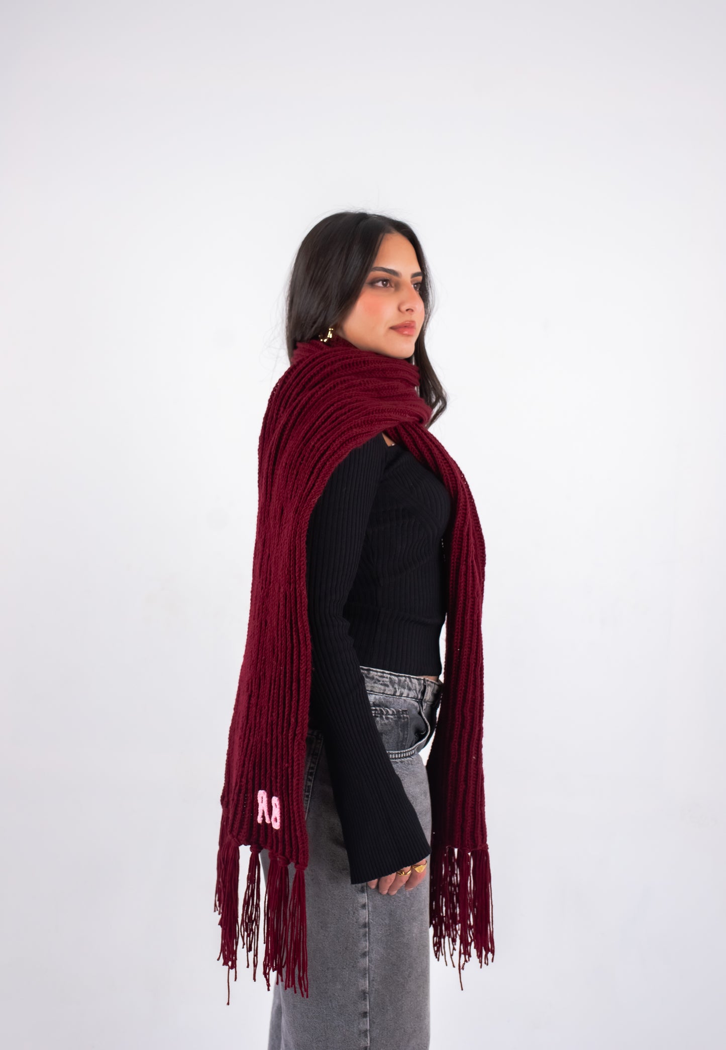 Burgundy Scarf