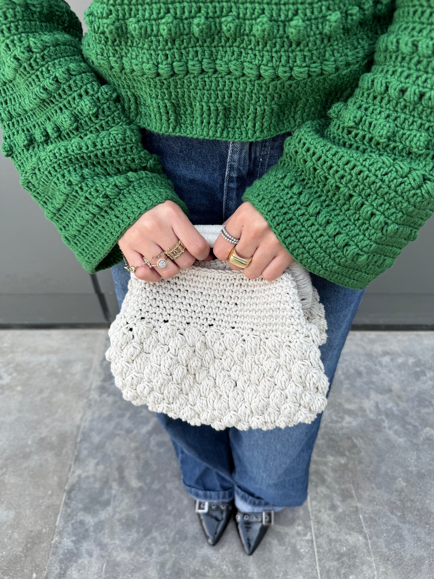 Cloud Clutch Shades Of Brown