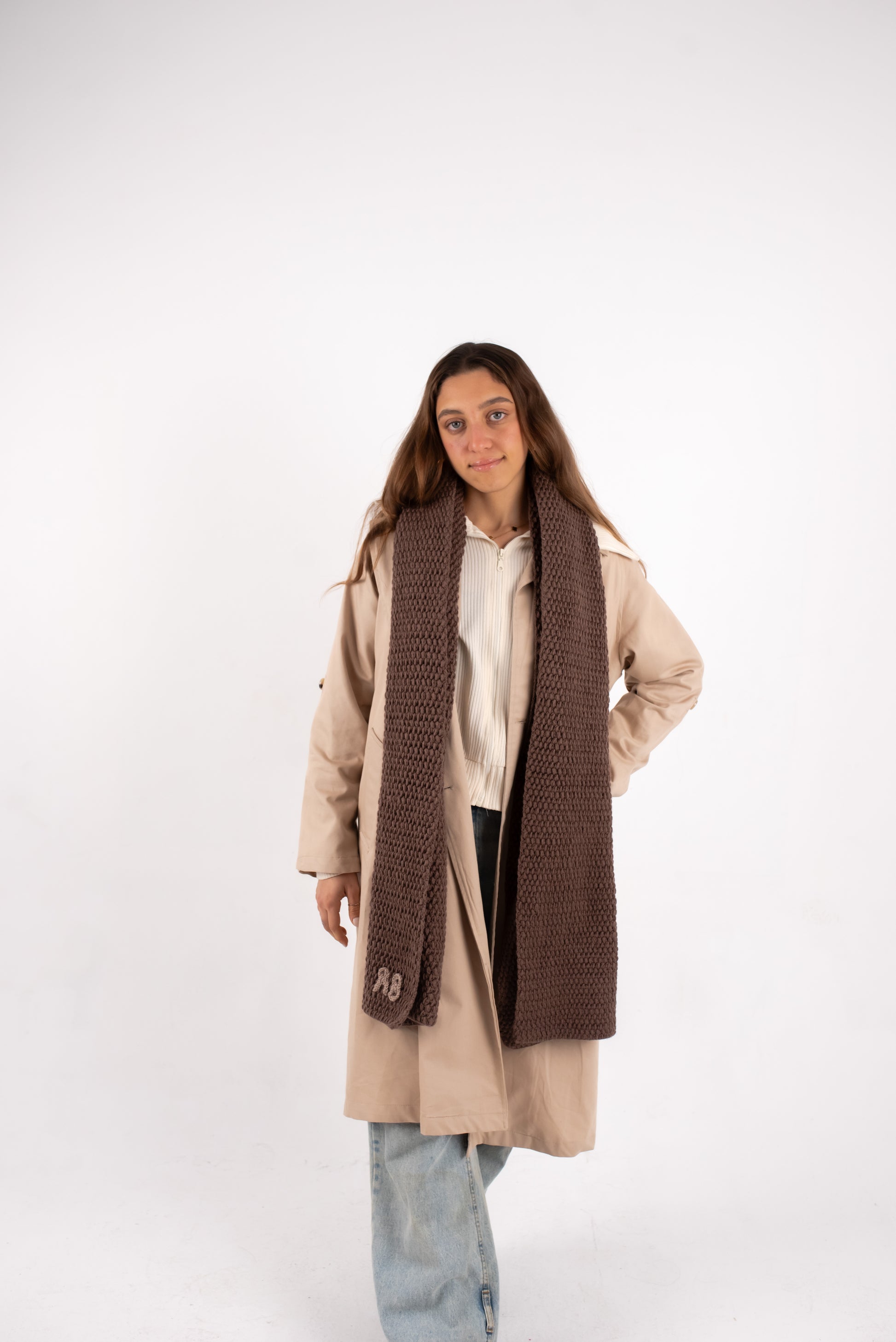 Brown Scarf